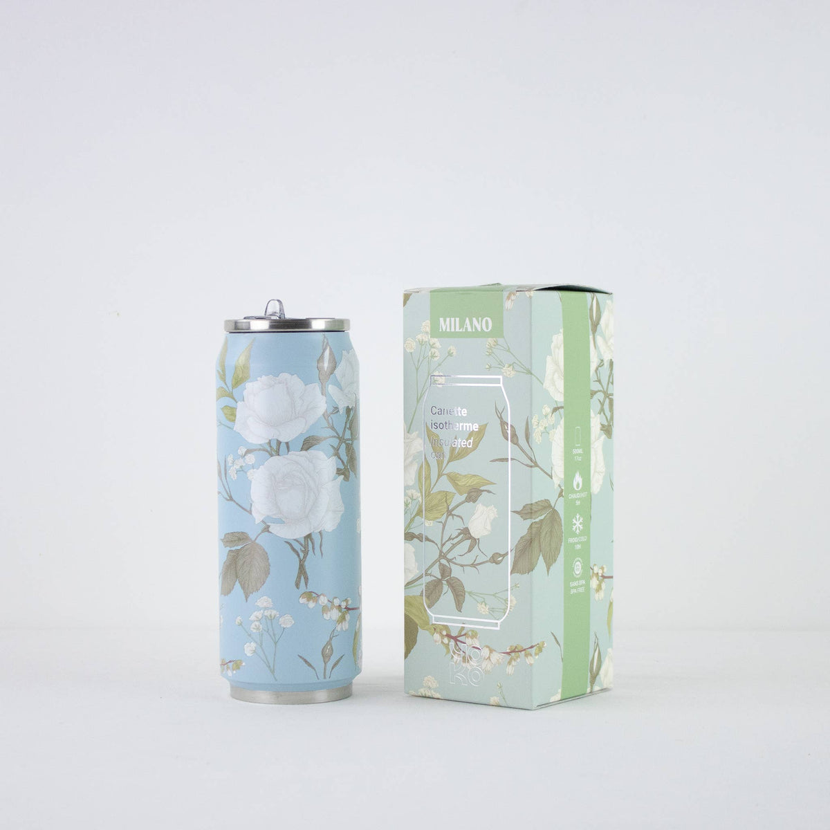 Bouteille Canette Isotherme 500ml Milano - Yoko Design