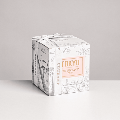 Bougie Parfumée Tokyo 230g, Jasmin & Ambre - Courant Paris