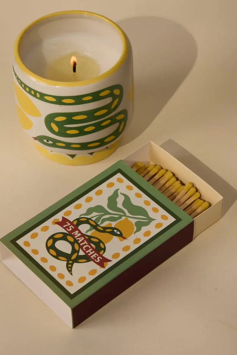 Boite de 75 Allumettes Illustrée A Dopo - Paddywax