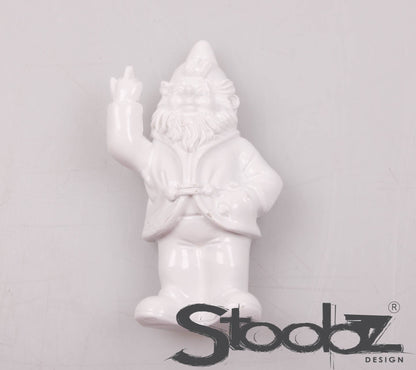 Stoobz Aimant nain | Noir Blanc Or Argent 8 cm