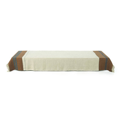 Plaid en Lin et Laine The Highland Stripe 140 x 220 cm - Libeco
