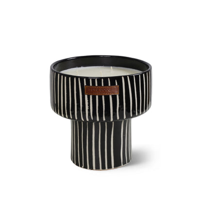 Bougie Coupe Zèbre Senteur Mandarine Majorelle - Côté Bougie