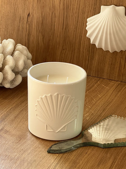 Bougie Parfumée en Céramique - Monochromic