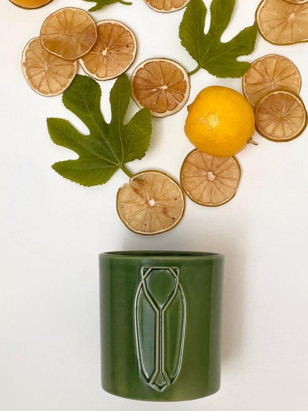 Bougie Parfumée en Céramique - Monochromic