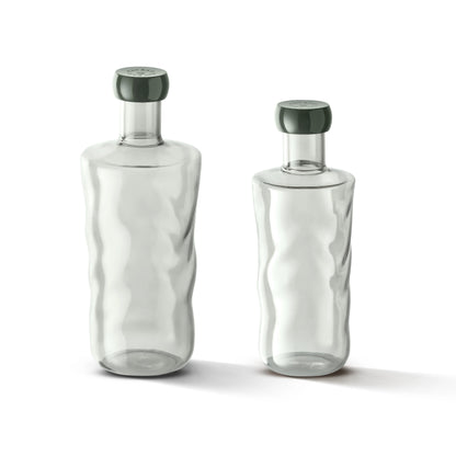 Bouteille en Verre Swirl avec Bouchon 0,75L / 1,25L - Paveau