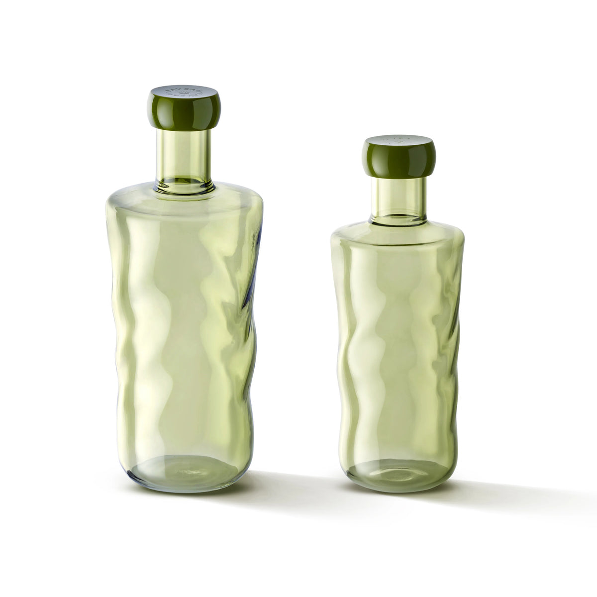 Bouteille en Verre Swirl avec Bouchon 0,75L / 1,25L - Paveau