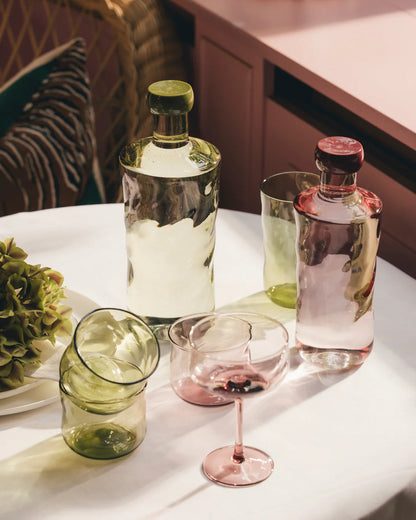 Bouteille en Verre Swirl avec Bouchon 0,75L / 1,25L - Paveau