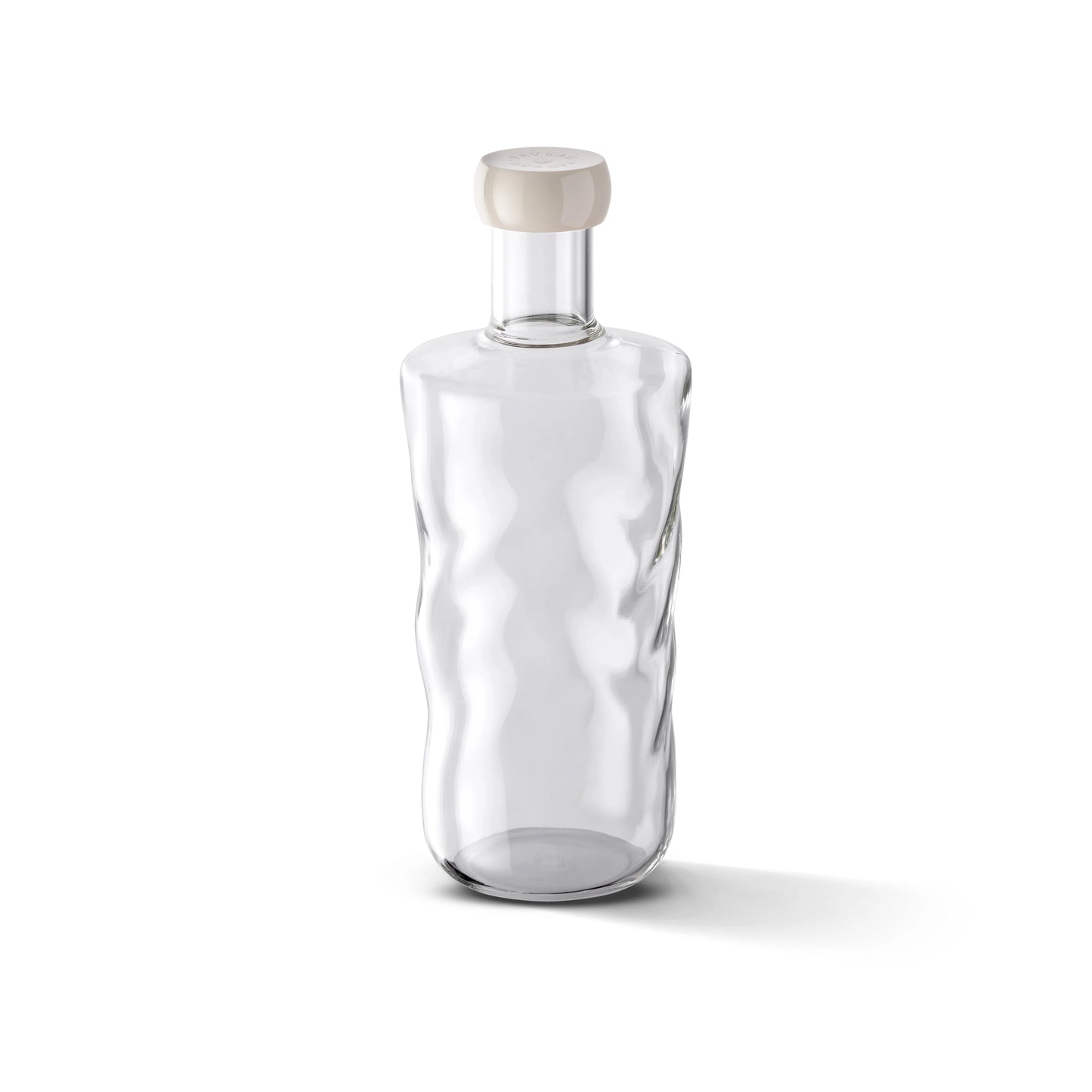 Bouteille en Verre Swirl avec Bouchon 0,75L / 1,25L - Paveau