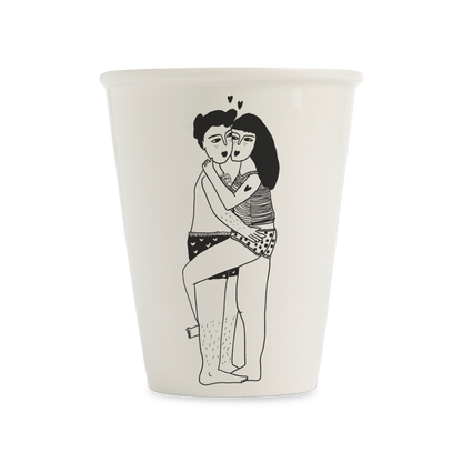 Gobelet "Morning Love" en Porcelaine - Helen B