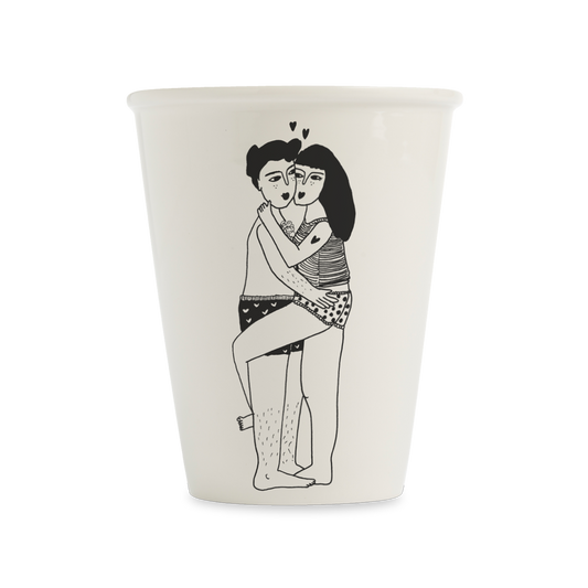 Gobelet "Morning Love" en Porcelaine - Helen B