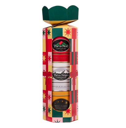 Coffret de 3 Boîtes de Thé de Noël, Thé des Neiges & Hiver Astral - Compagnie & Co