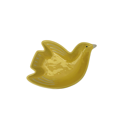 Plat de Présentation Oiseaux Cuicui en Porcelaine - Opjet
