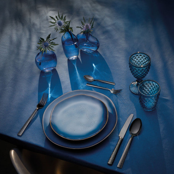 Set de 6 Verres à Pieds Colorés Diamond 20cl - Amefa H 15 cm/D8 cm