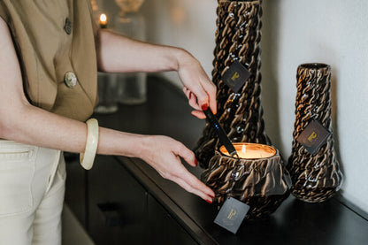 Bougie Parfumée Figue Embrace Marron - Peri Living