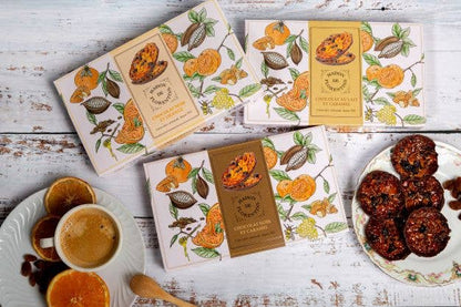 12 Florentins Caramel Beurre Salé & Chocolat Noir (100g) - La Maison des Florentins