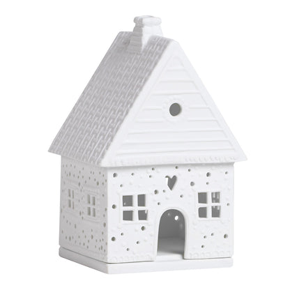 Photophore en Porcelaine Petite Maison Coeur - Räder