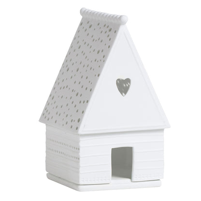 Photophore en Porcelaine Petite Maison Coeur - Räder