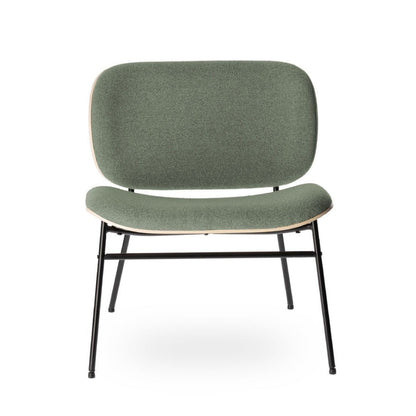 Fauteuil Kuji Vert Structure Blanchie - Athezza