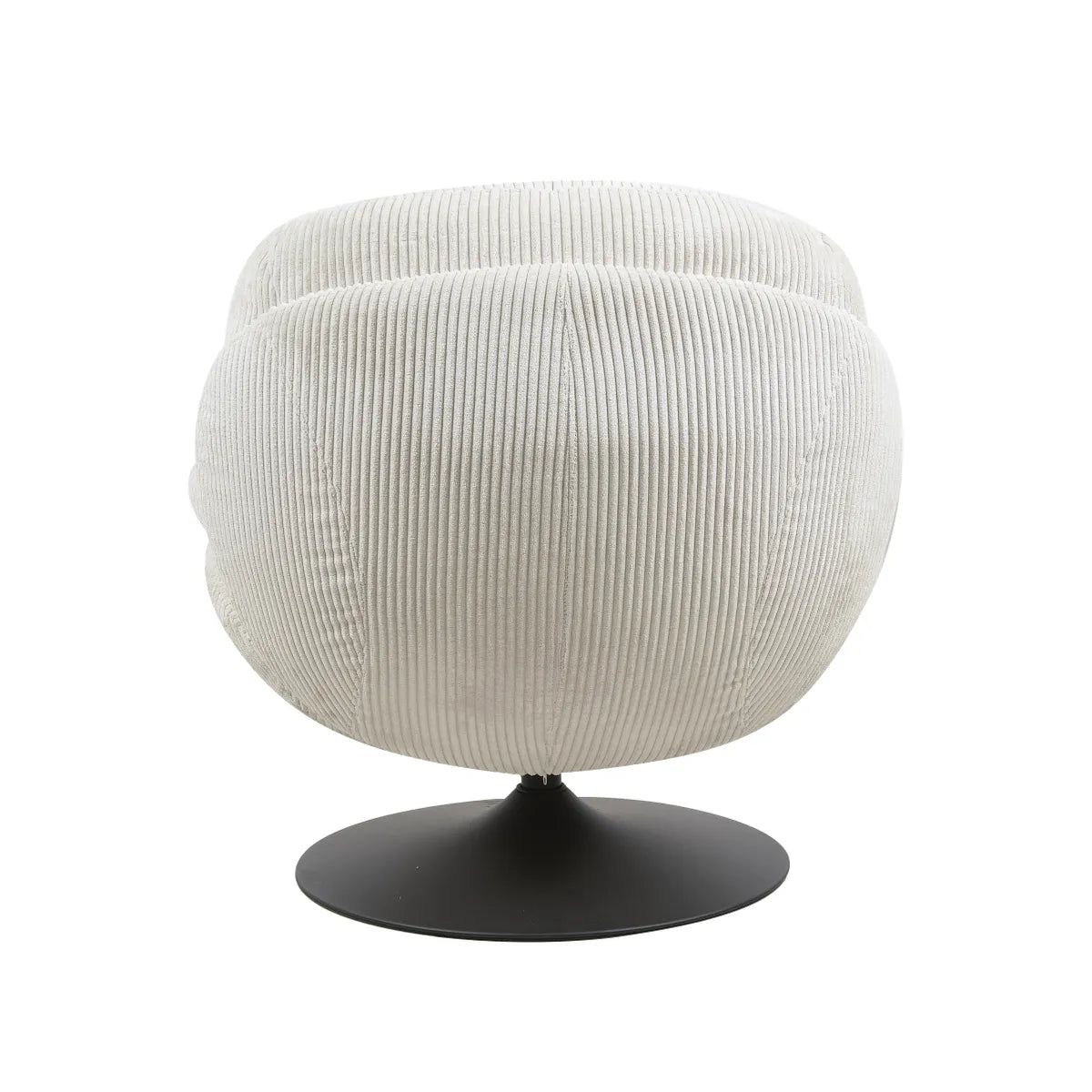 Fauteuil Pivotant en Velours Topi