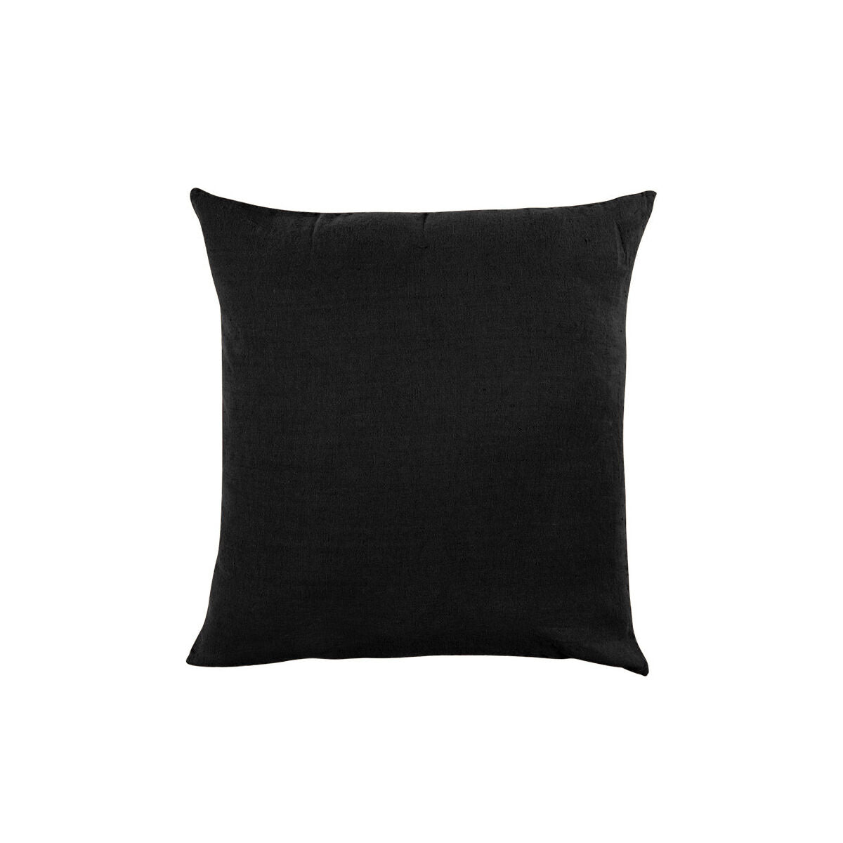 Housse de Coussin XXL Propriano en Lin Lavé 80x80 cm - Haomy