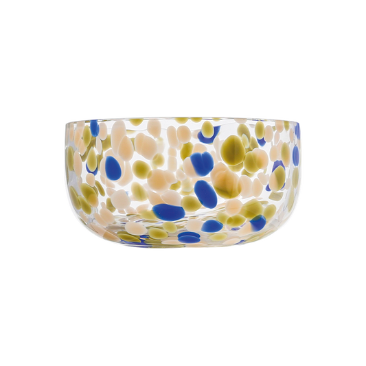 Set de 6 Coupelles en Verre Moucheté D.11xH.5,5 cm - Opjet