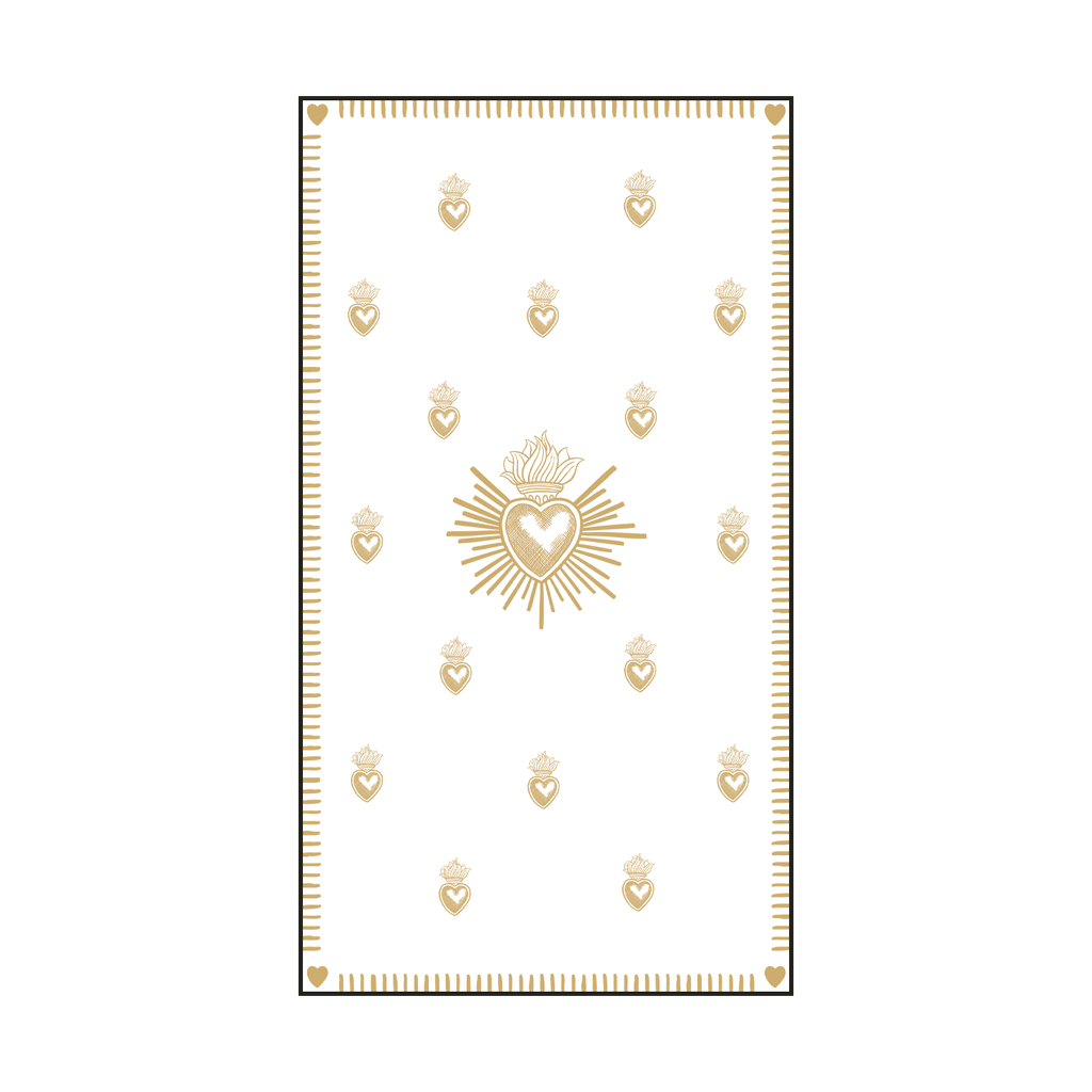 Lot de 15 Serviettes Rectangulaire en Papier Ex-Voto - Opjet