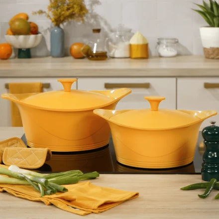 Kit l'Incroyable Cocotte Mangue & Maniques, Édition Limitée - Cookut
