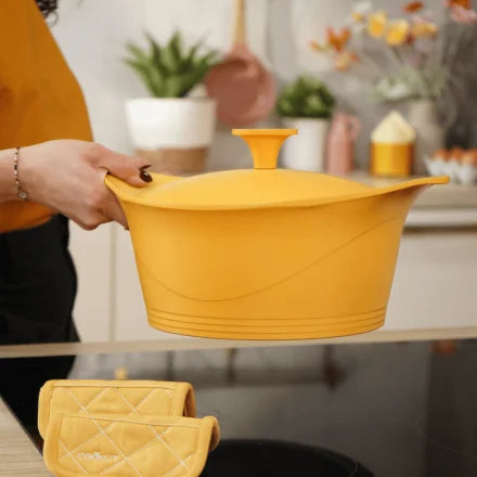 Kit l'Incroyable Cocotte Mangue & Maniques, Édition Limitée - Cookut