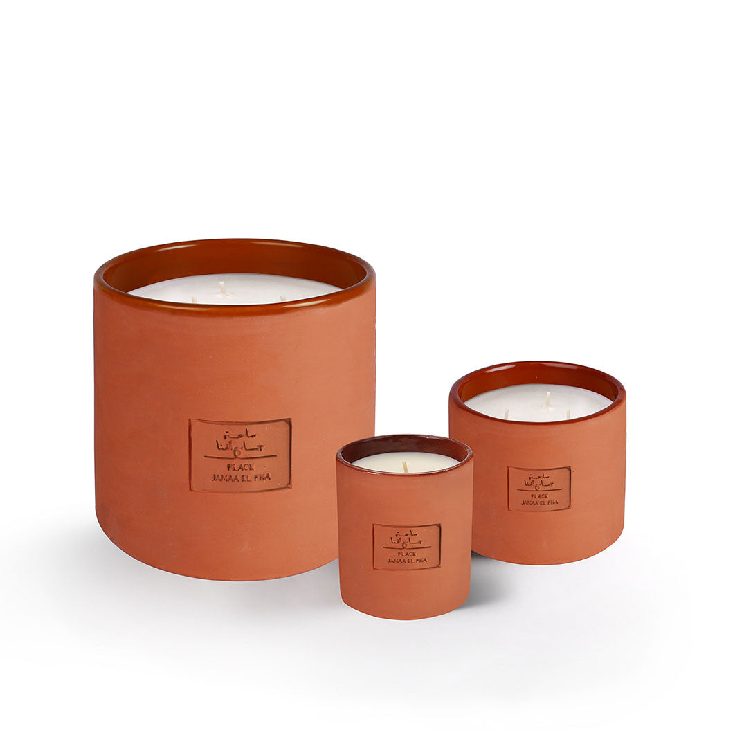 Bougie Parfumée en Grès 40 000 - Côté Bougie