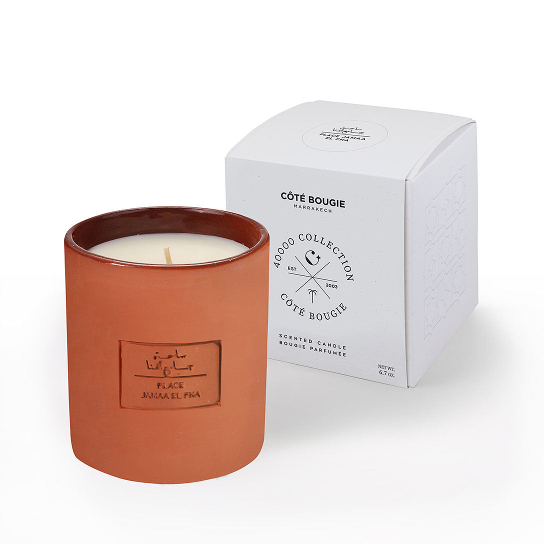 Bougie Parfumée en Grès 40 000 - Côté Bougie