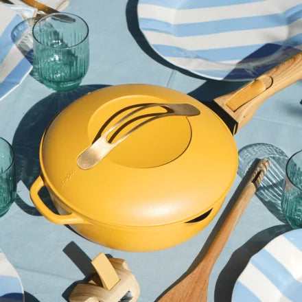 La Fabuleuse Poêle 8 en 1, Édition Limitée Mangue (24/28cm) - Cookut