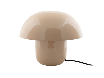 Lampe de Table Champignon en Métal Soft Brown - Present Time