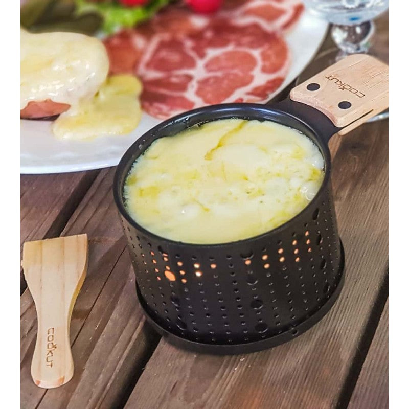 Set de 4 Raclettes à la Bougie avec Assiettes Lumia - Cookut