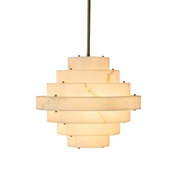 Lustre Sara Aspect Albâtre - Signature