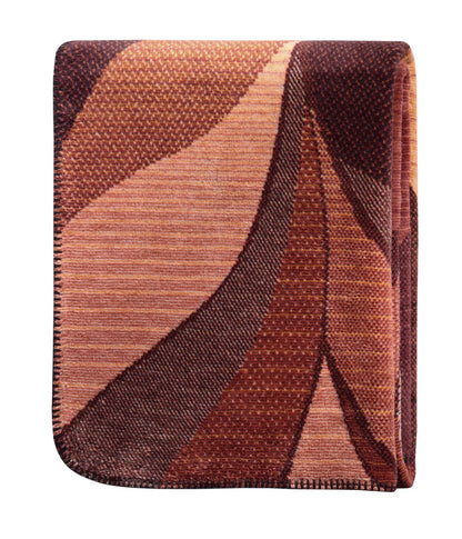 Plaid en Coton Doux Bordeaux 150x200 cm - Biederlack