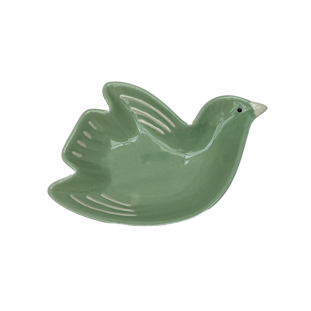 Plat de Présentation Oiseaux Cuicui en Porcelaine - Opjet