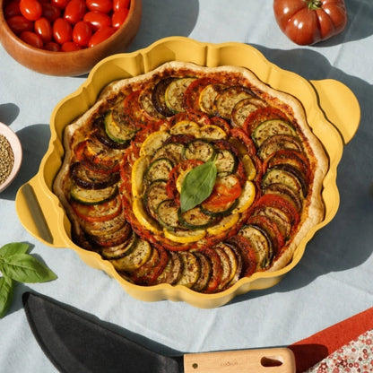 Le Formidable Plat à Tarte & Couteau Anti-Rayure D.29 cm - Cookut