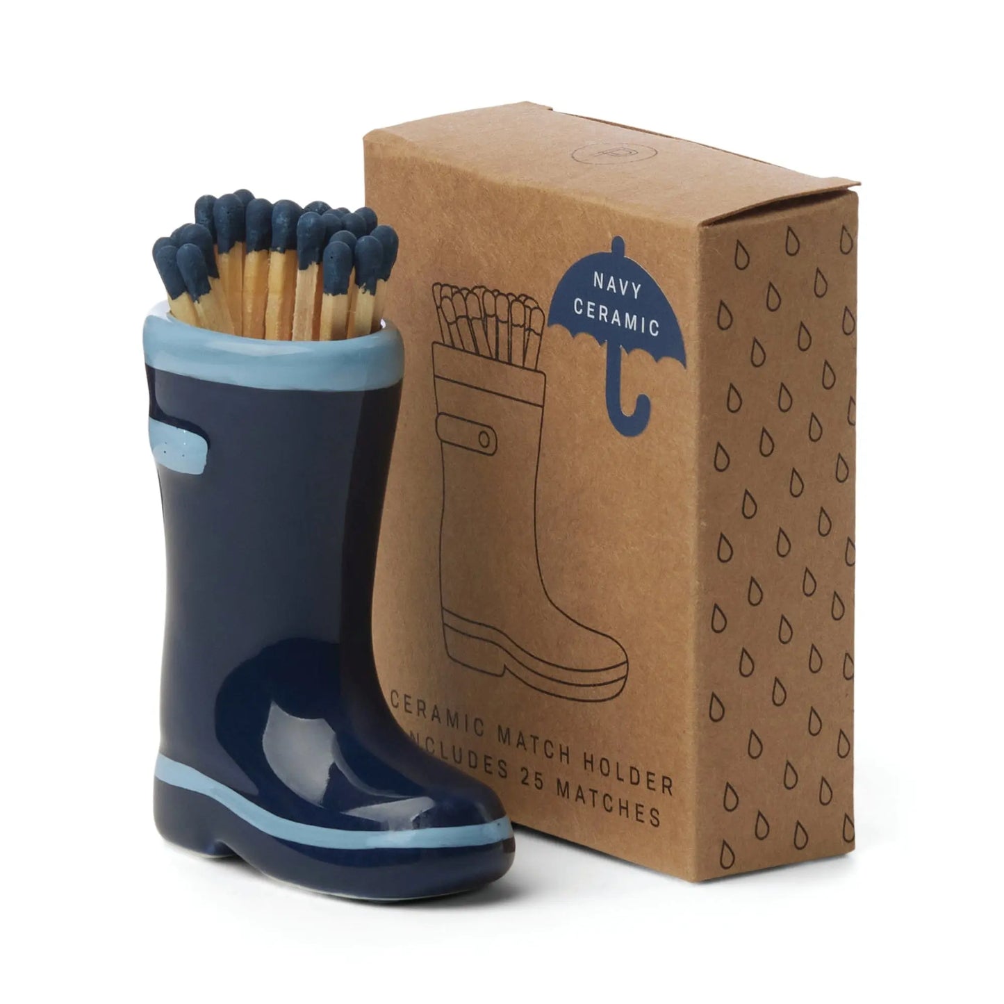 Porte-Allumettes Wellington Botte de Pluie - PaddyWax