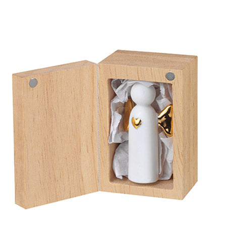 Porte-Bonheur Amour / Ange / Trèfle  en Porcelaine - Räder