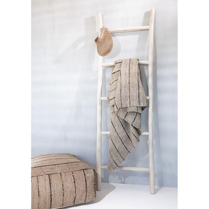 Pouf Oh My Gee Beige Noir - Bazar Bizar