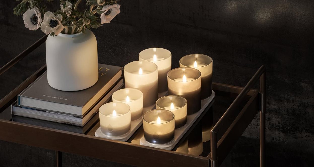 Station de Recharge pour Bougie LED 40x10cm - Uyunï