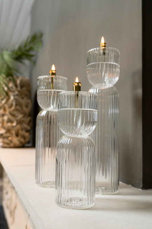 Lampe à Huile Ribelle Vere & Laiton - Peri Living
