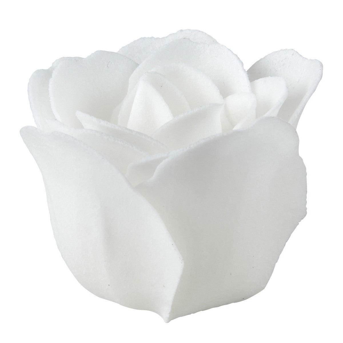 Rose en Feuilles de Savon Blanches Parfum Rose - Mathilde M