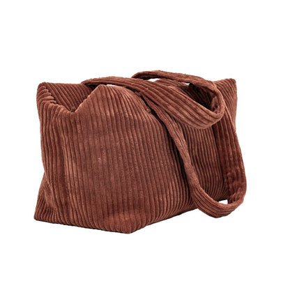 Sac de Voyage en Velours Côtelé - Bedandphilosophy
