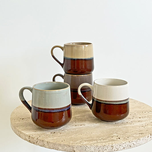 Set de 4 Tasses Lion en Grès - Opjet