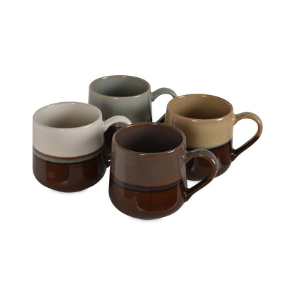 Set de 4 Tasses Lion en Grès - Opjet