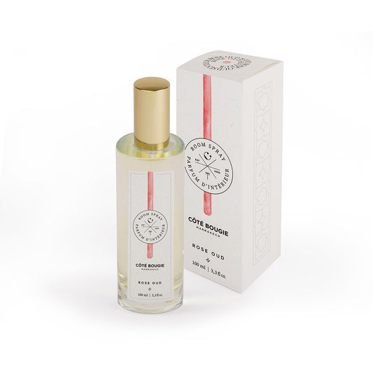 Spray d'Ambiance 100ml Rose Oud - Côté Bougie