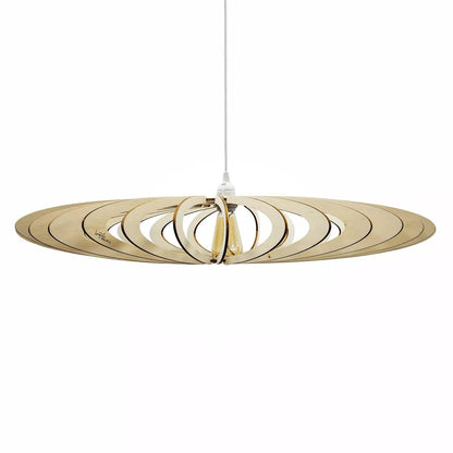 Suspension Neo en Bois Câble Ajustable avec Ampoule - Atelier Loupiote