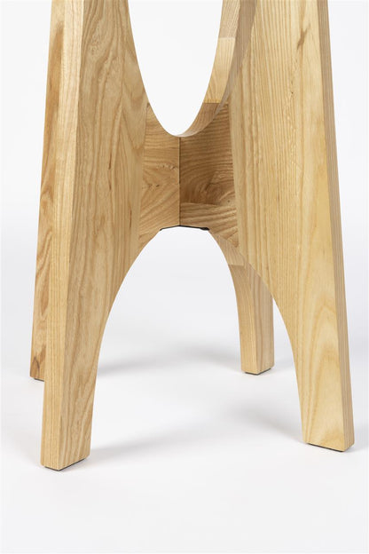Table d'Appoint en Chêne et Verre Kobe - Zuiver