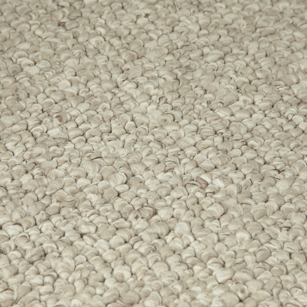 Tapis Texturé Kalix Sable 160x230 cm / 200x290 cm - Idaho Éditions